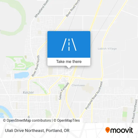 Ulali Drive Northeast map