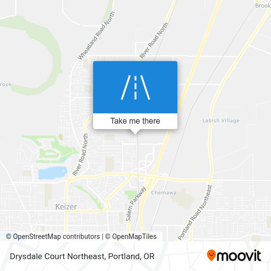 Drysdale Court Northeast map