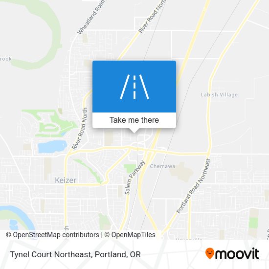 Tynel Court Northeast map