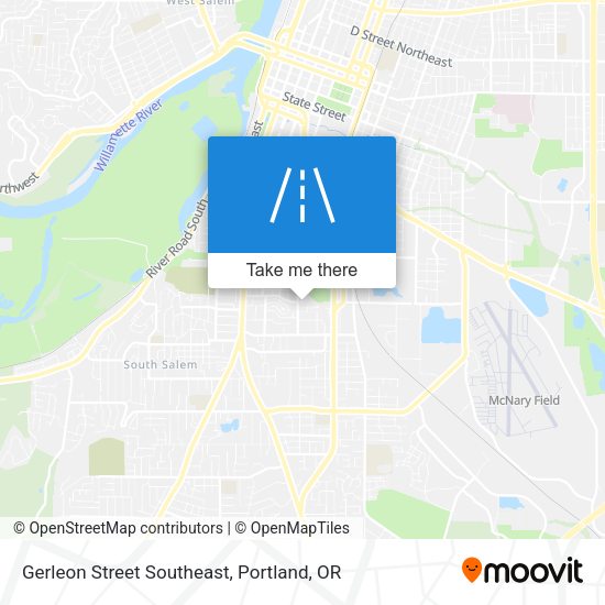 Gerleon Street Southeast map