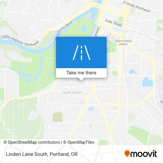 Mapa de Linden Lane South