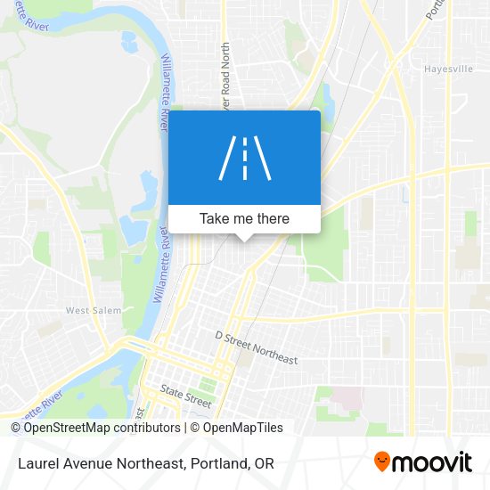 Mapa de Laurel Avenue Northeast