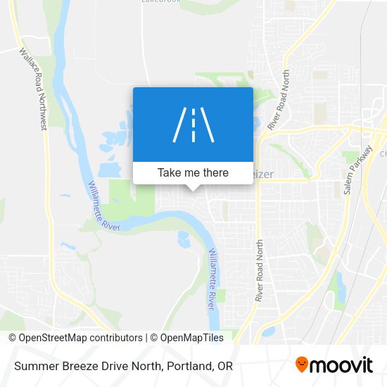 Mapa de Summer Breeze Drive North