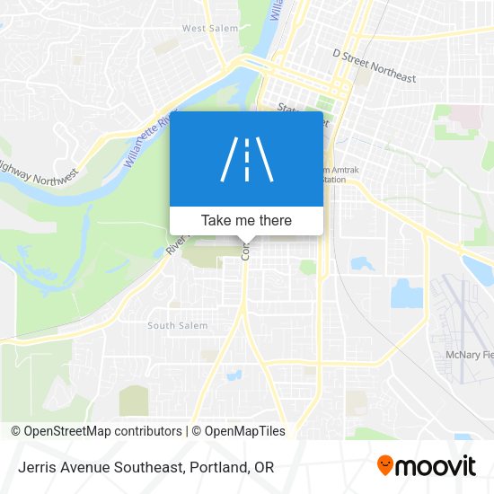Mapa de Jerris Avenue Southeast