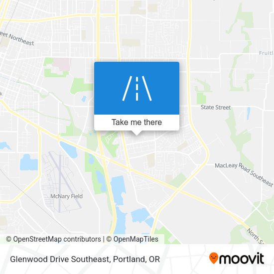 Glenwood Drive Southeast map