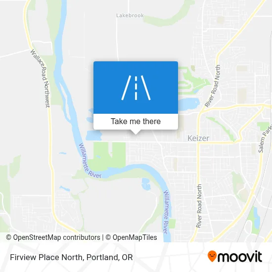 Firview Place North map