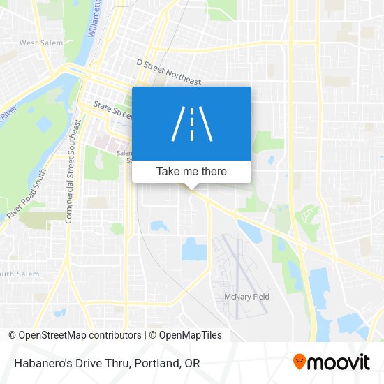 Mapa de Habanero's Drive Thru