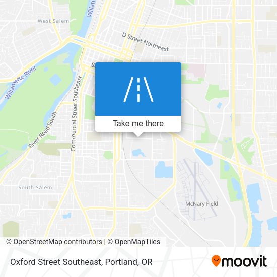 Mapa de Oxford Street Southeast