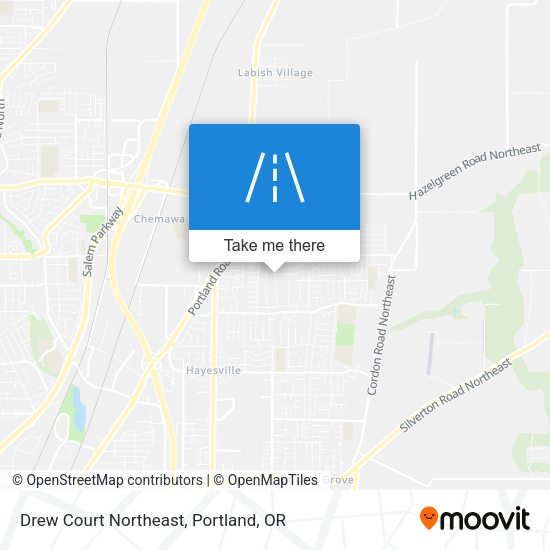 Drew Court Northeast map