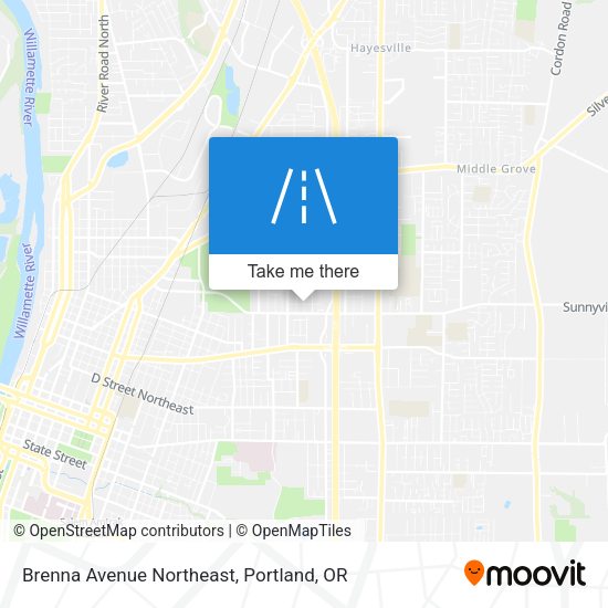Mapa de Brenna Avenue Northeast