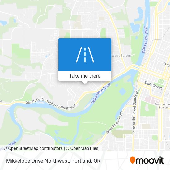 Mikkelobe Drive Northwest map