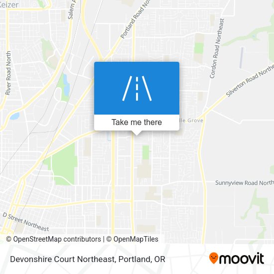 Devonshire Court Northeast map