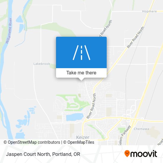 Jaspen Court North map