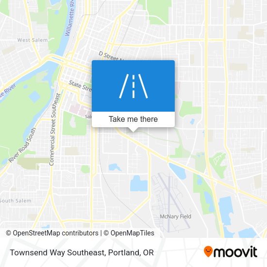 Townsend Way Southeast map