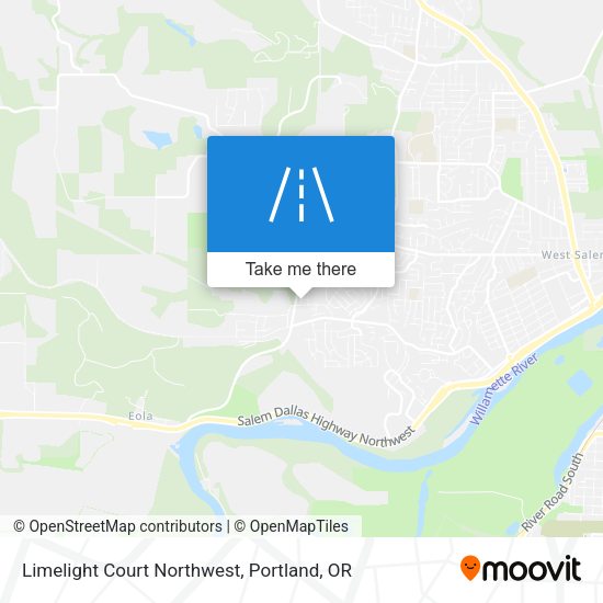 Mapa de Limelight Court Northwest