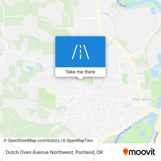 Mapa de Dutch Oven Avenue Northwest