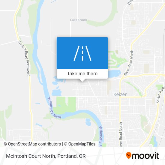Mcintosh Court North map