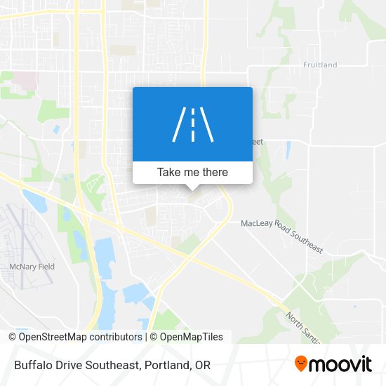Buffalo Drive Southeast map