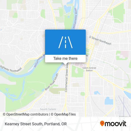 Kearney Street South map