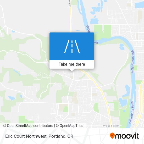 Mapa de Eric Court Northwest