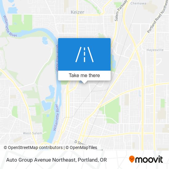 Auto Group Avenue Northeast map