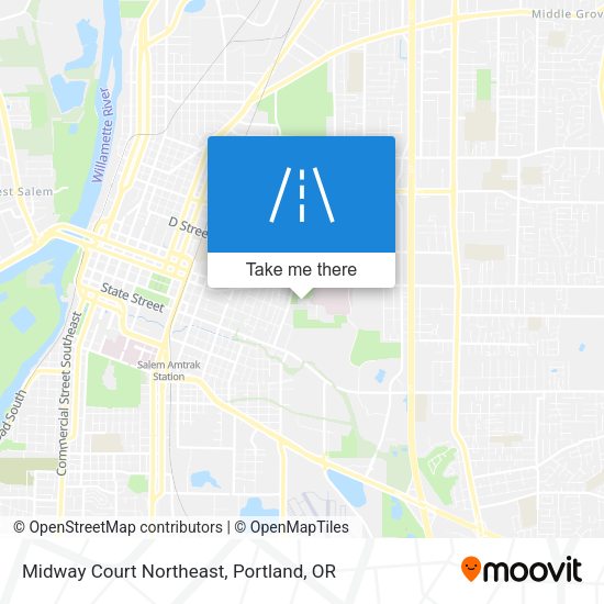 Midway Court Northeast map