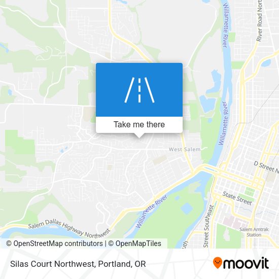 Silas Court Northwest map