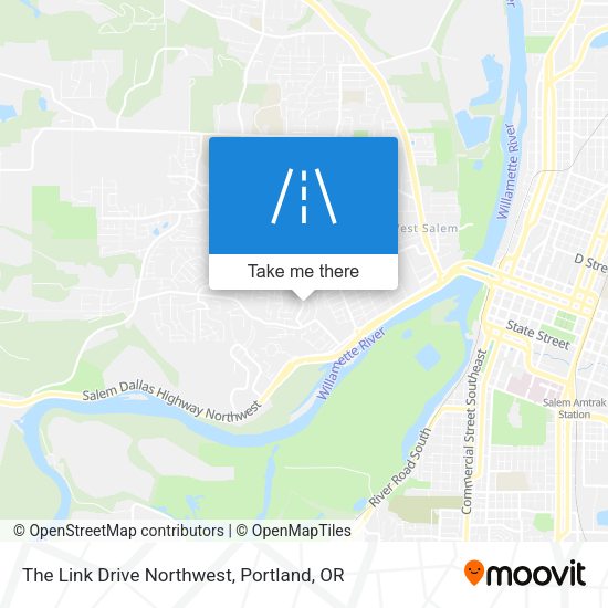 The Link Drive Northwest map