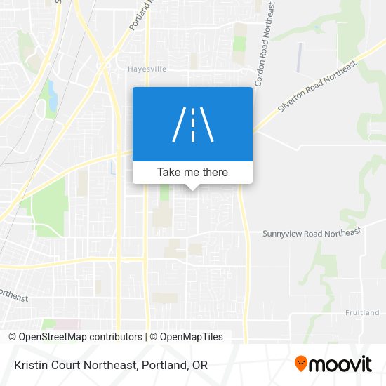 Mapa de Kristin Court Northeast