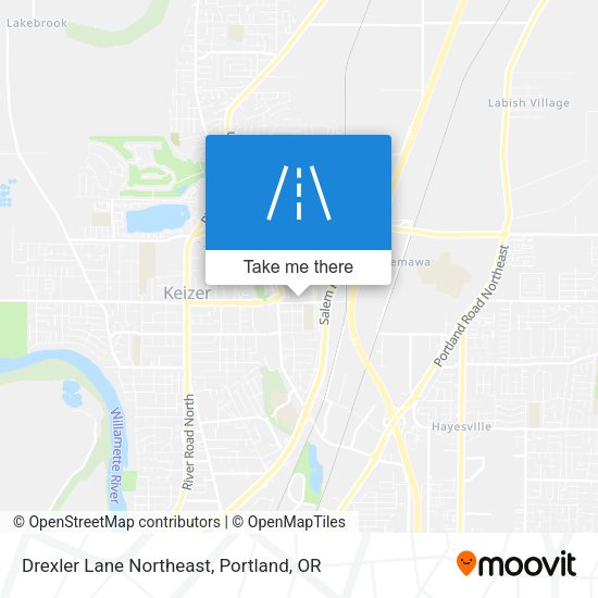 Drexler Lane Northeast map