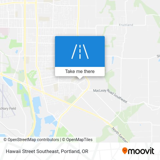 Hawaii Street Southeast map