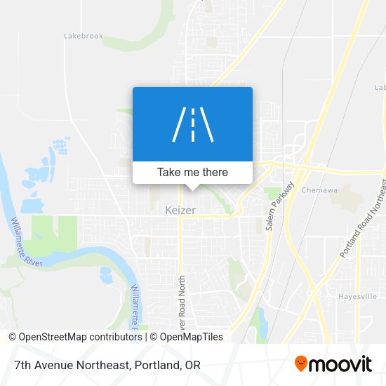 Mapa de 7th Avenue Northeast