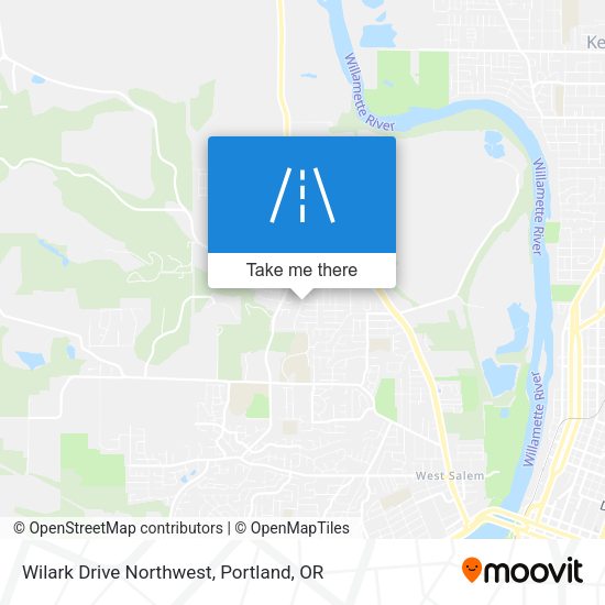 Wilark Drive Northwest map