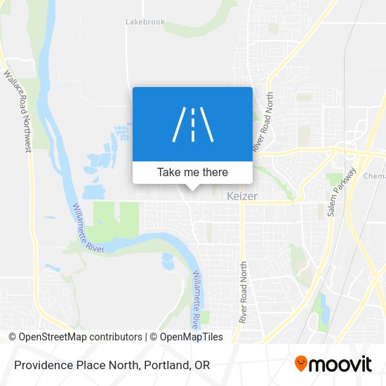 Providence Place North map