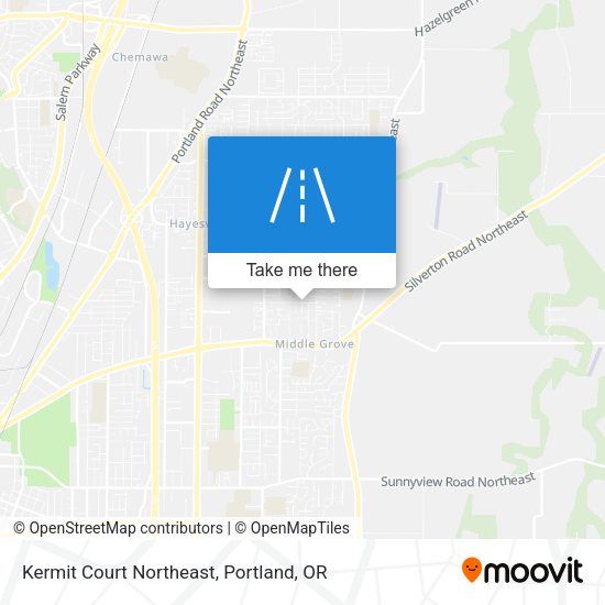 Kermit Court Northeast map