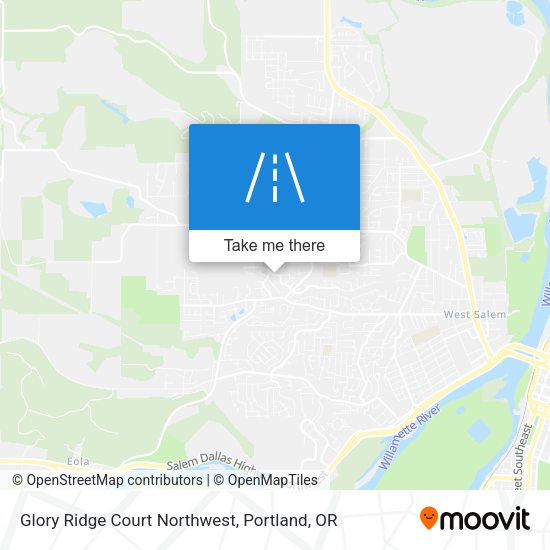 Glory Ridge Court Northwest map
