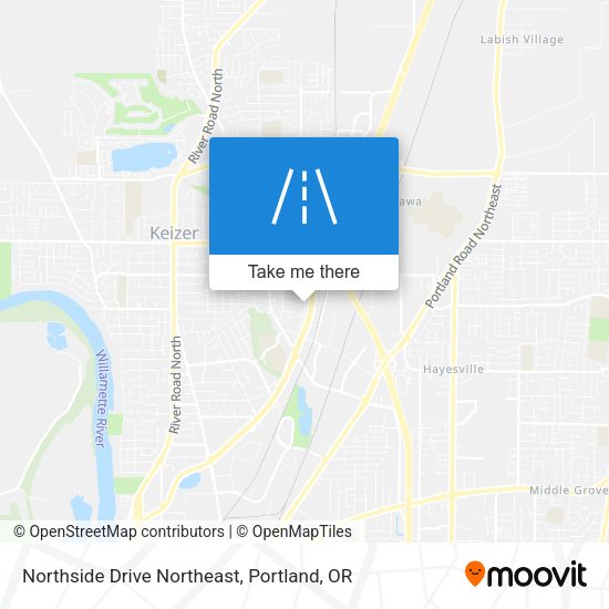 Northside Drive Northeast map