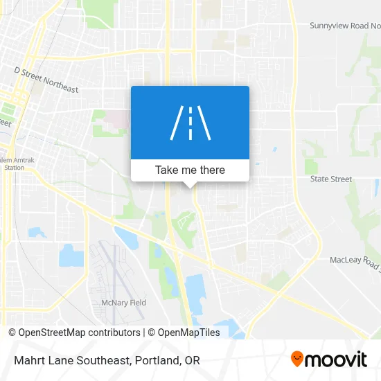 Mahrt Lane Southeast map