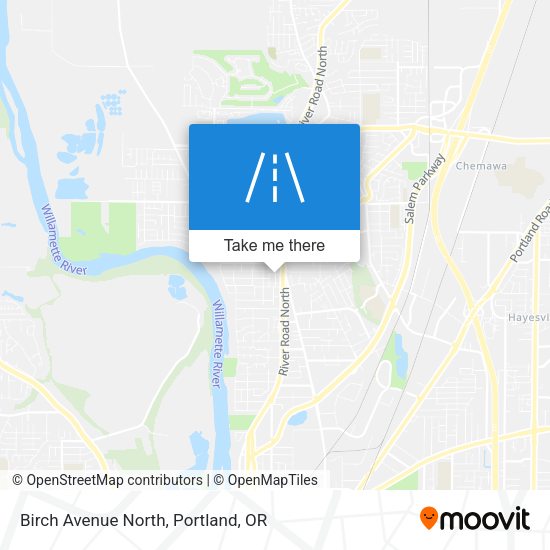 Mapa de Birch Avenue North