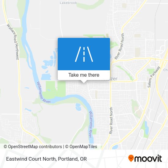 Eastwind Court North map