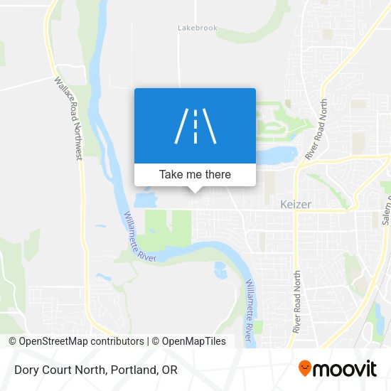 Mapa de Dory Court North