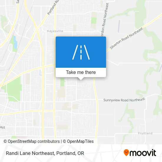 Randi Lane Northeast map