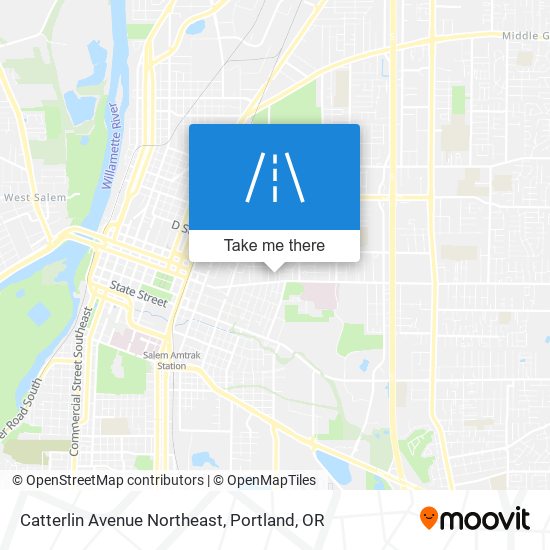 Catterlin Avenue Northeast map