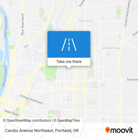 Mapa de Candis Avenue Northeast