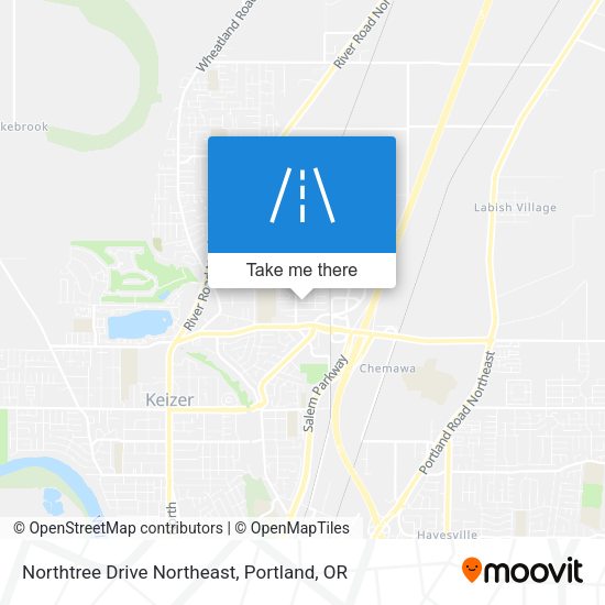 Northtree Drive Northeast map