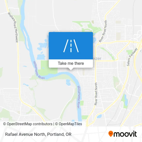 Rafael Avenue North map