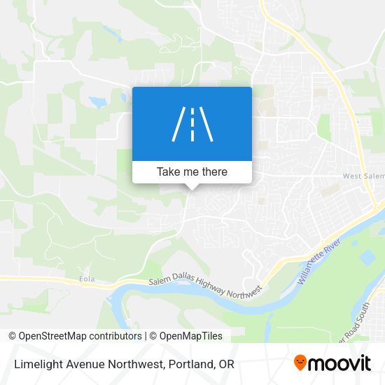 Limelight Avenue Northwest map