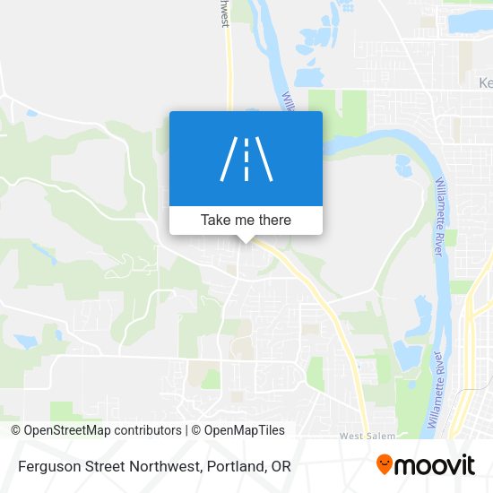 Ferguson Street Northwest map