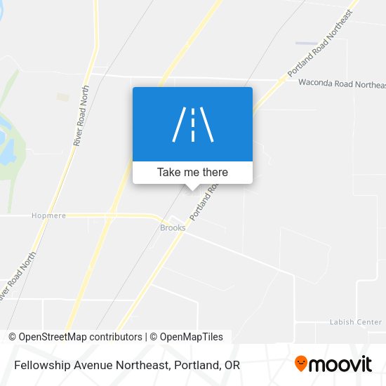 Mapa de Fellowship Avenue Northeast