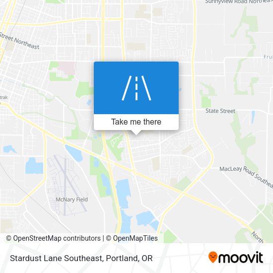 Mapa de Stardust Lane Southeast